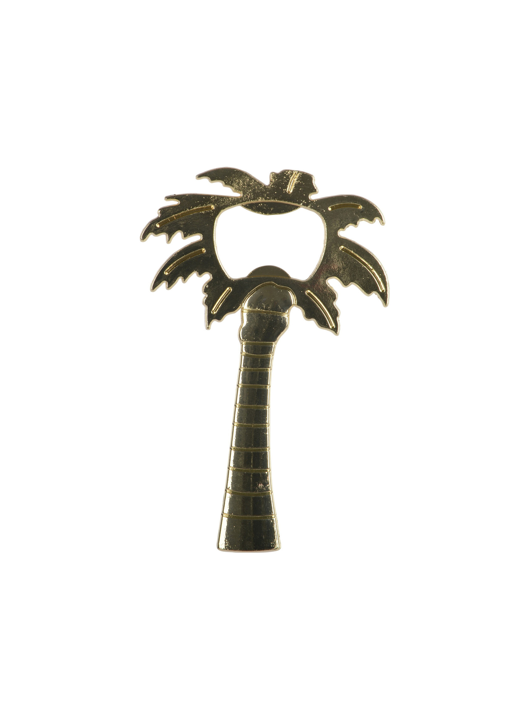 Decoris Palm Tree Gold Bottle Opener 10cm