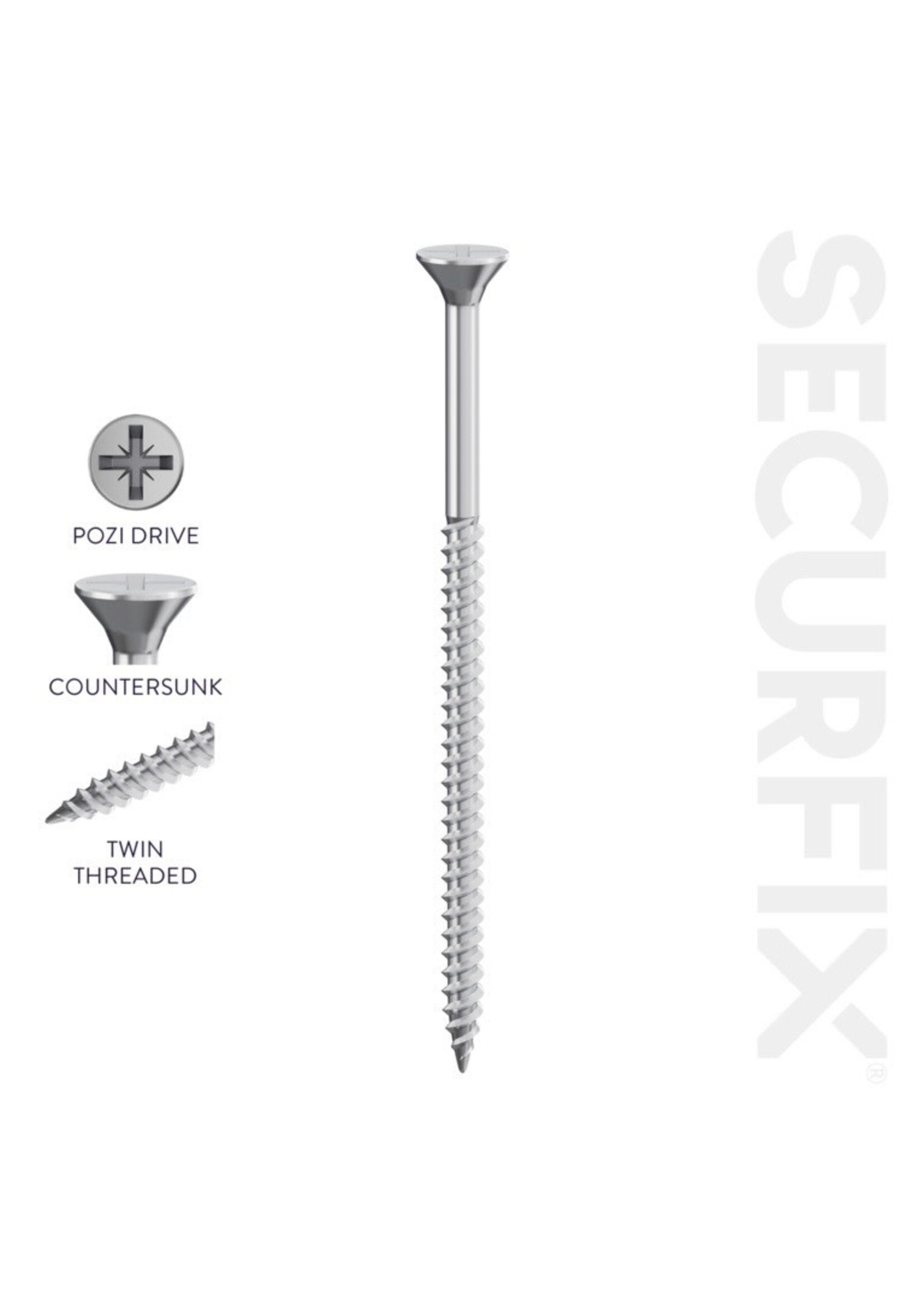 Twin Thread Screws PZ CS ZP (Boxed)
