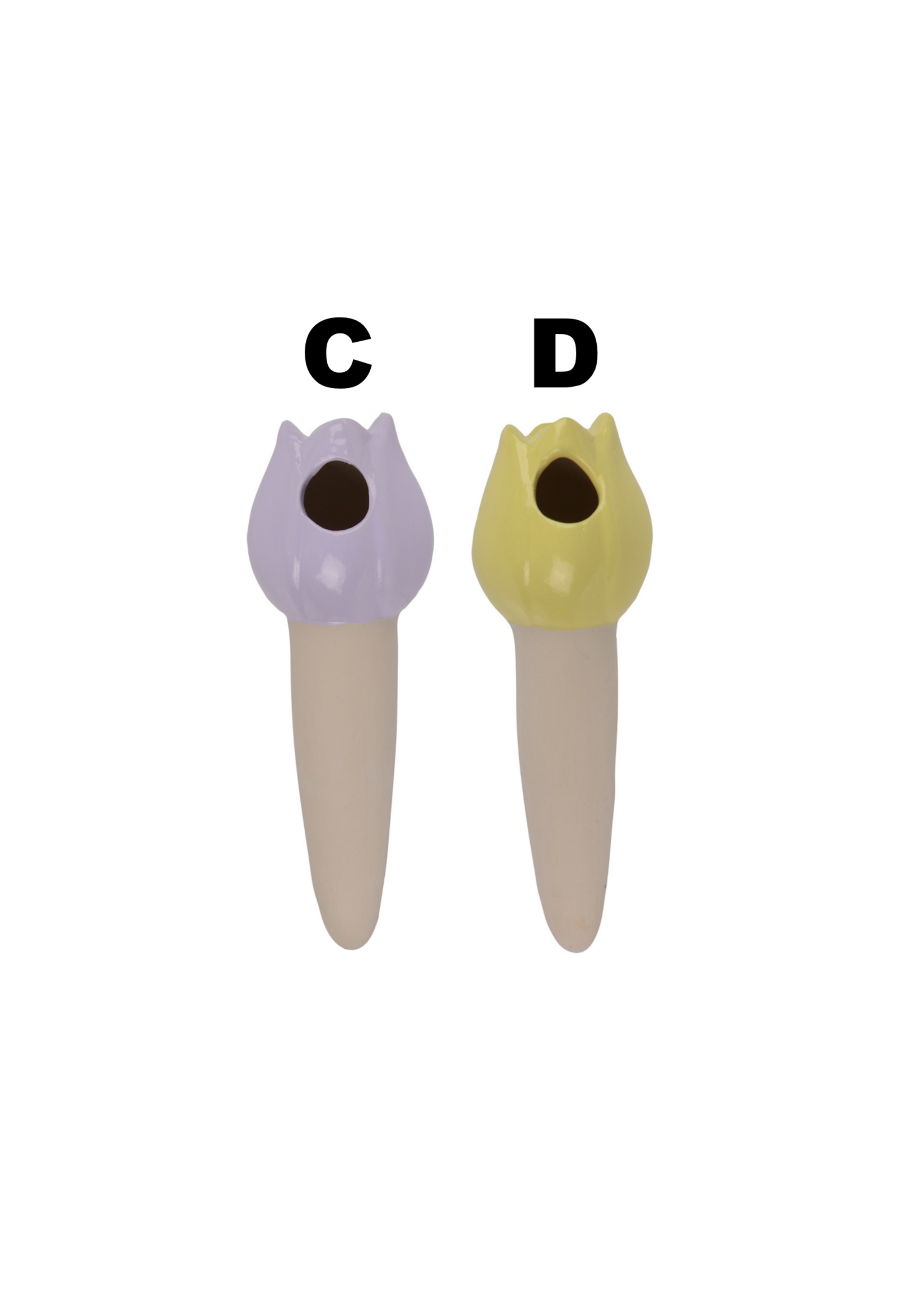 Decoris Pot Watering Stake -  Tulip  - 4 Colours - Price is for one