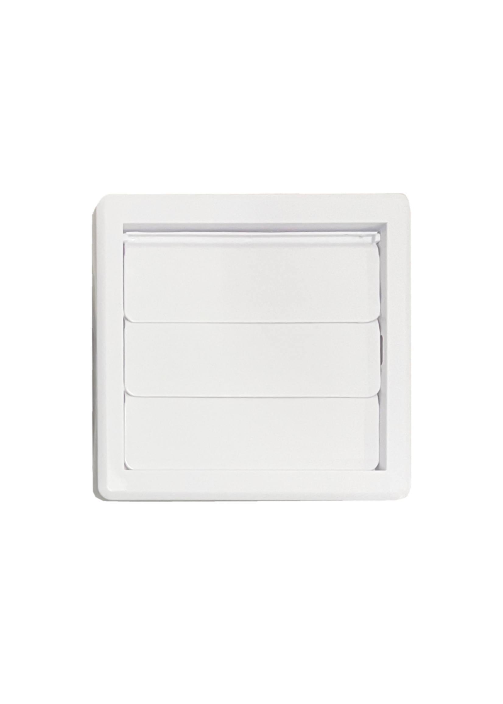 Securlec Securlec External Multi Fit Gravity Flap White (Dia)100mm