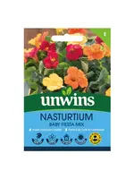 Unwins Nasturtium Baby Fiesta Mix approx 30 seeds