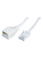 Pro-Signal Pro-Signal BT Plug to Socket Telephone Extension Lead (L)3m