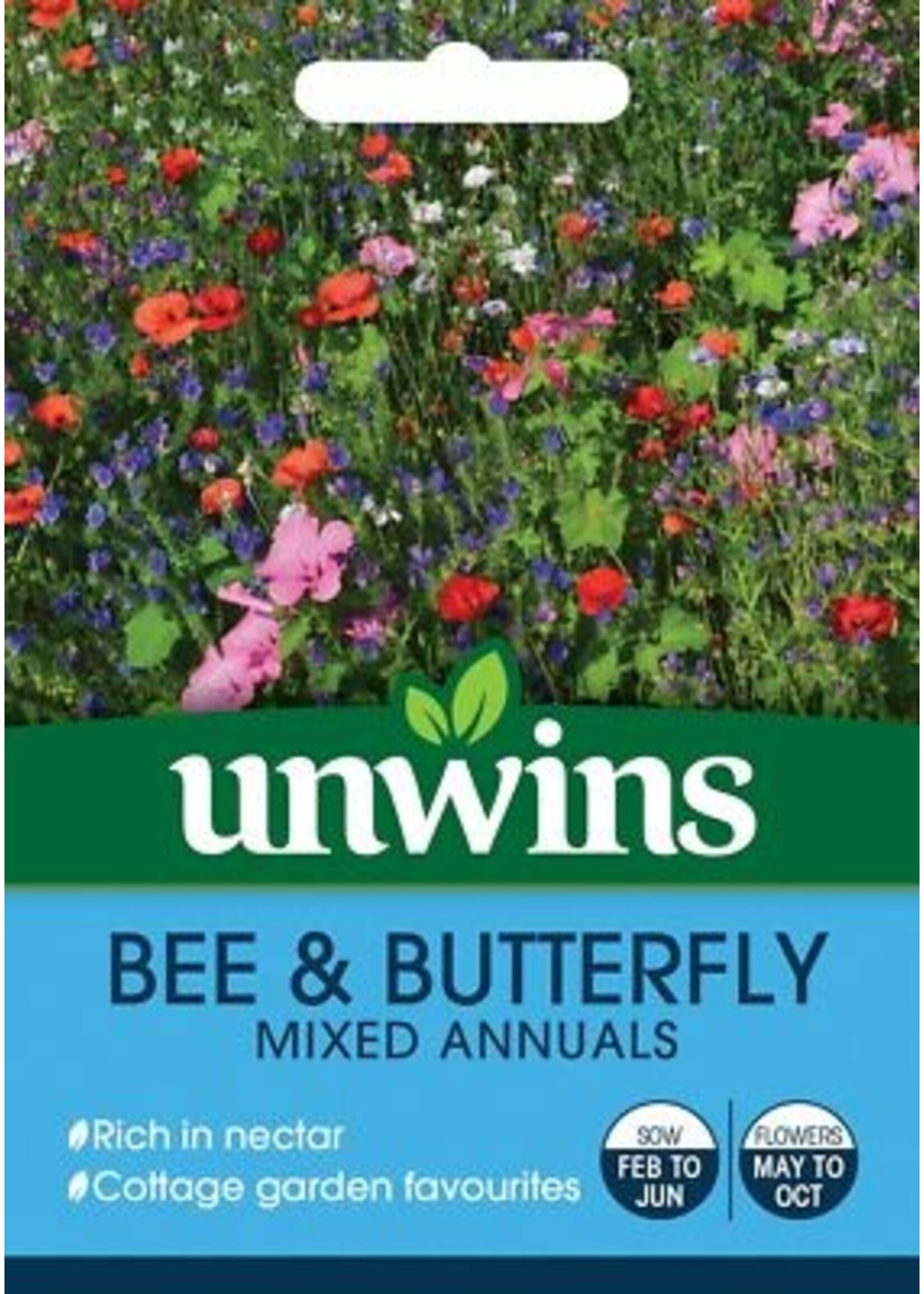 Unwins Nature's Haven Bee and Butterfly Mixed Annuals
