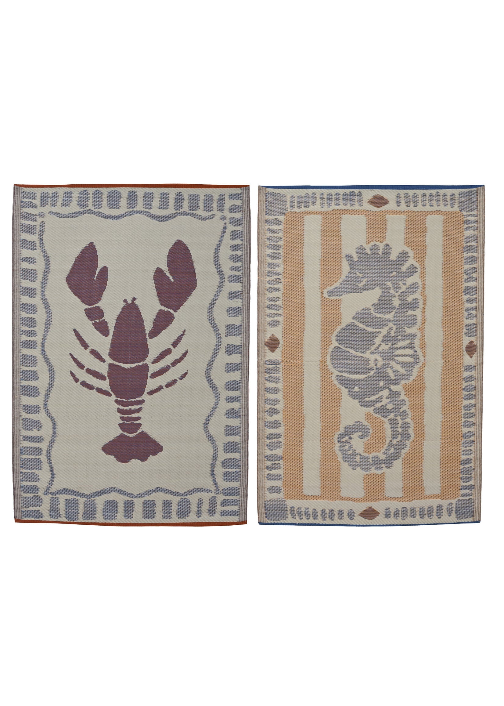 Decoris Lobster or Seahorse Outdoor Rug 120x180cm
