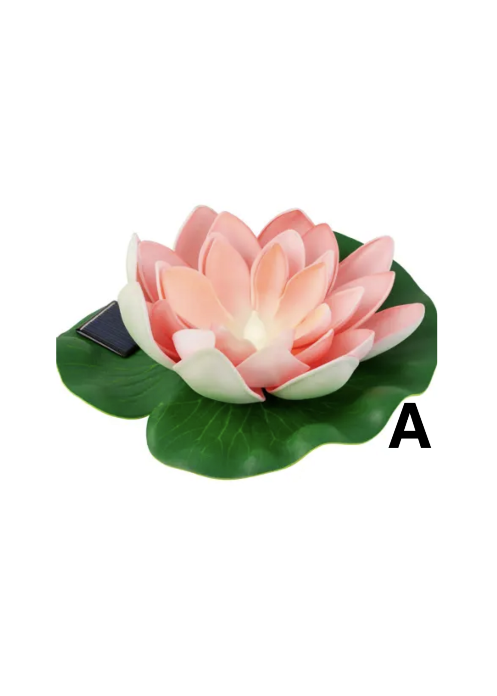 Lumineo Solar Floating Lotus Flower Pink or Yellow - Price is for one