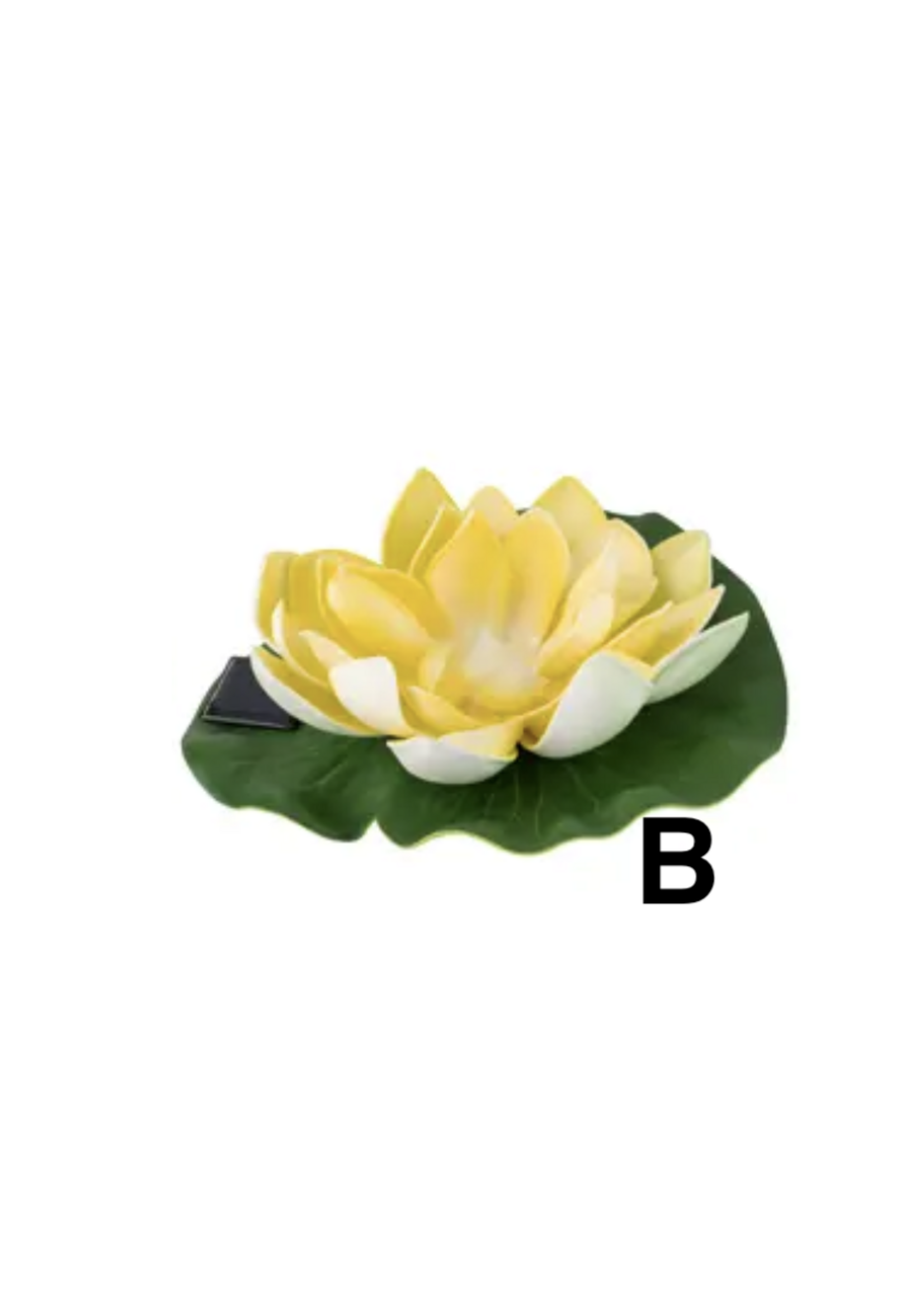 Lumineo Solar Floating Lotus Flower Pink or Yellow - Price is for one