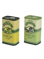Decoris Olive Oil Tin Style Vase - Price is for one