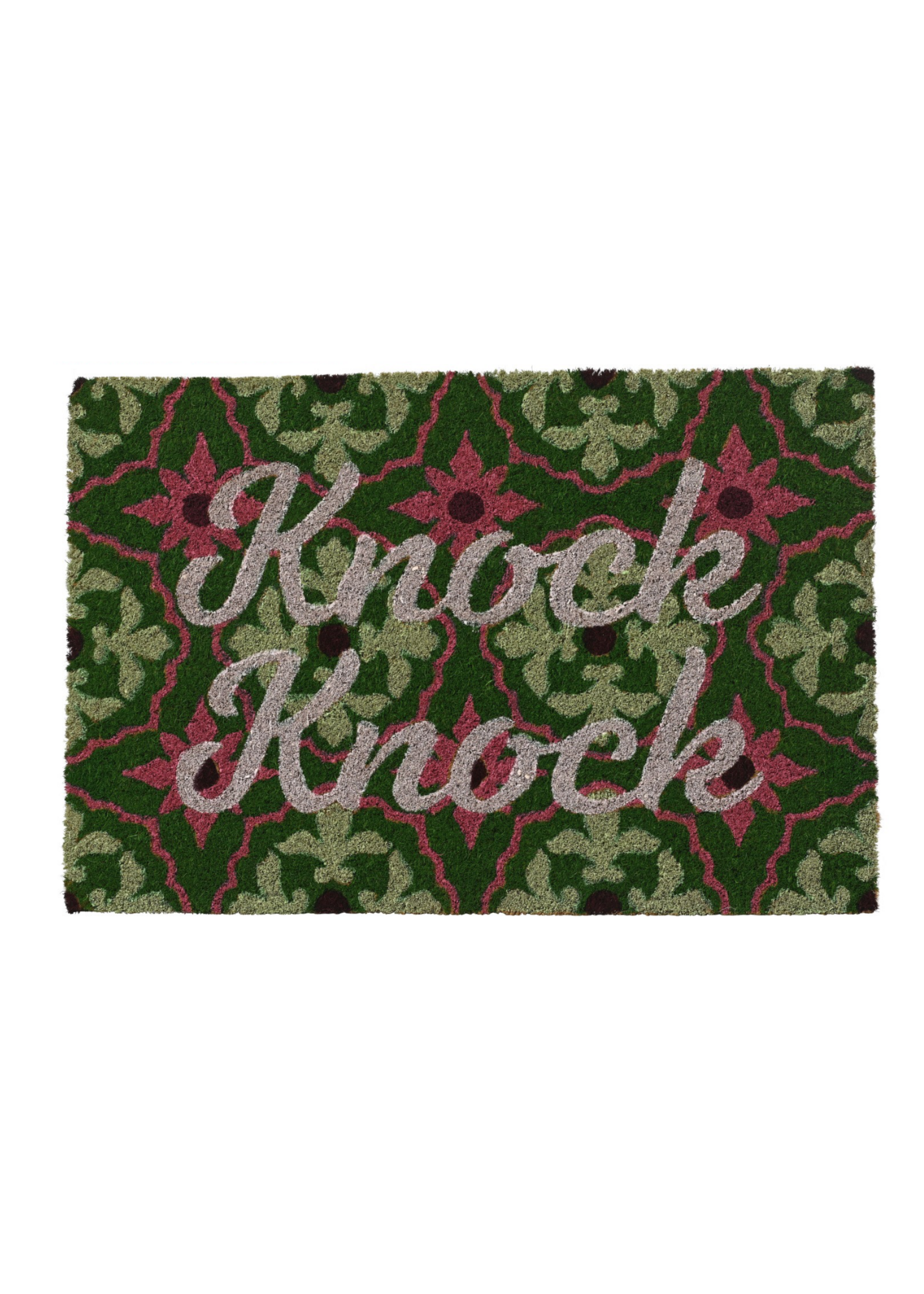 Decoris Doormat Coir Knock Knock 40x60cm