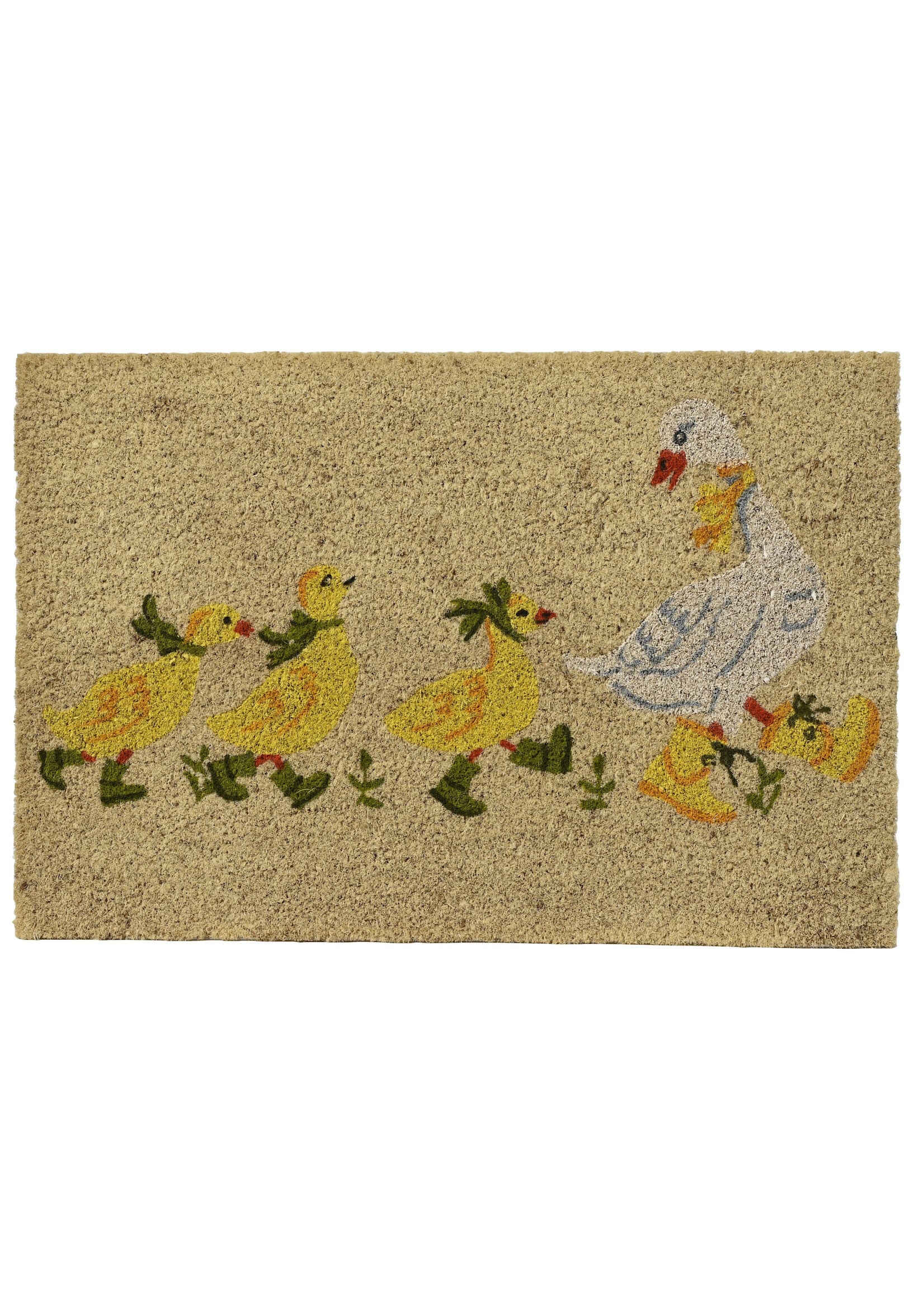 Decoris Doormat With Duck and Chicks