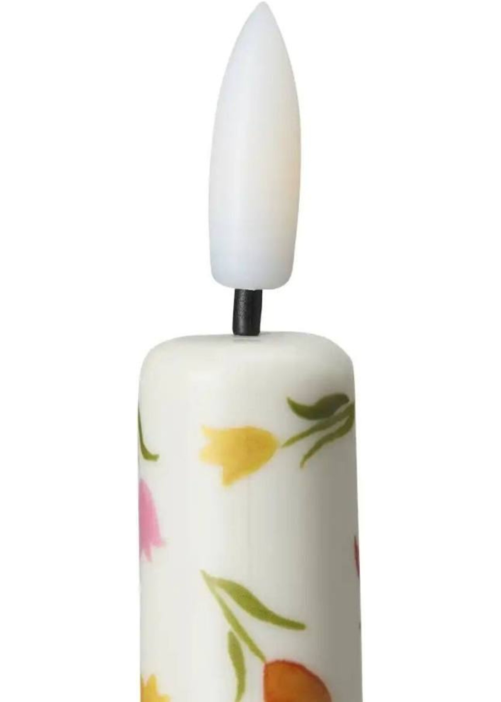 Decoris Flower Dinner Candle Led Flame