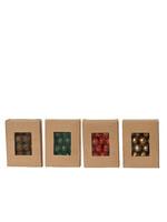 Decoris Mini Bells - Rust, Green, Red, Gold