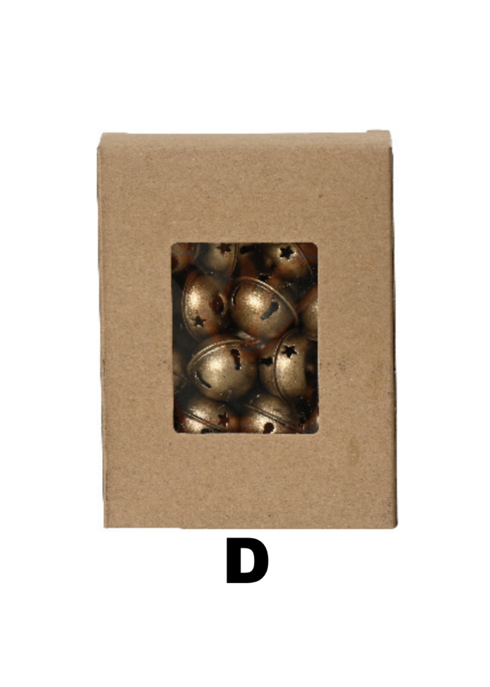 Decoris Mini Bells - Rust, Green, Red, Gold