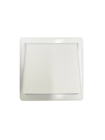 Securlec Securlec External Multi Fit Weatherproof Cowl White (Dia)100mm
