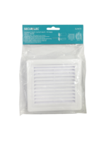 Securlec Securlec Inlet / Outlet Multi Fit Fixed Grill White (Dia)100mm