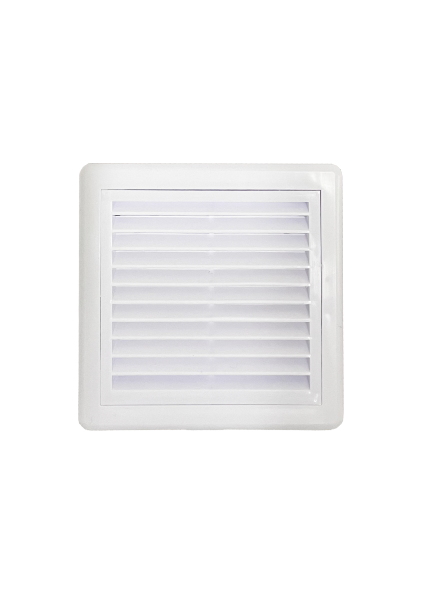 Securlec Securlec Inlet / Outlet Multi Fit Fixed Grill White (Dia)100mm