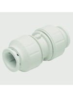 JG JG Speedfit Straight Connector White (Dia)15mm