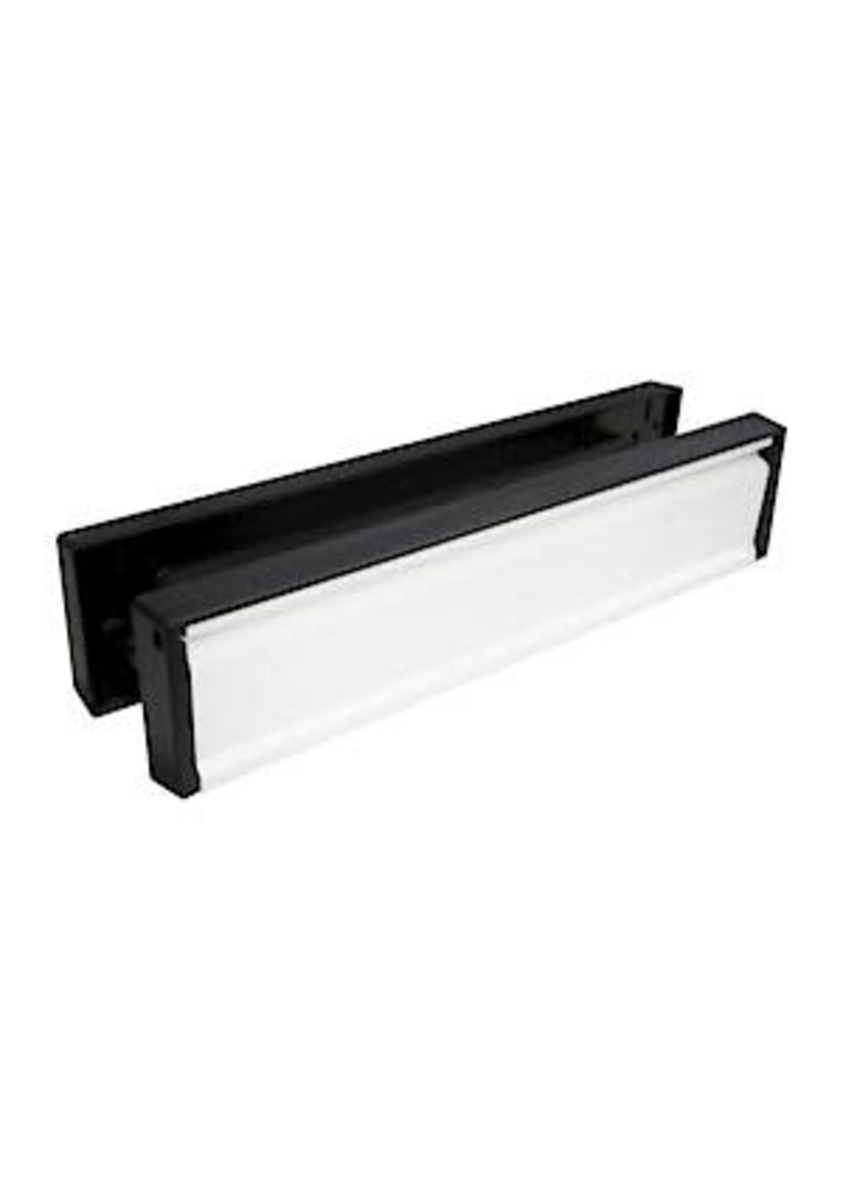 Securit Securit Double Sided  Letter Plate White 40-80mm S3066
