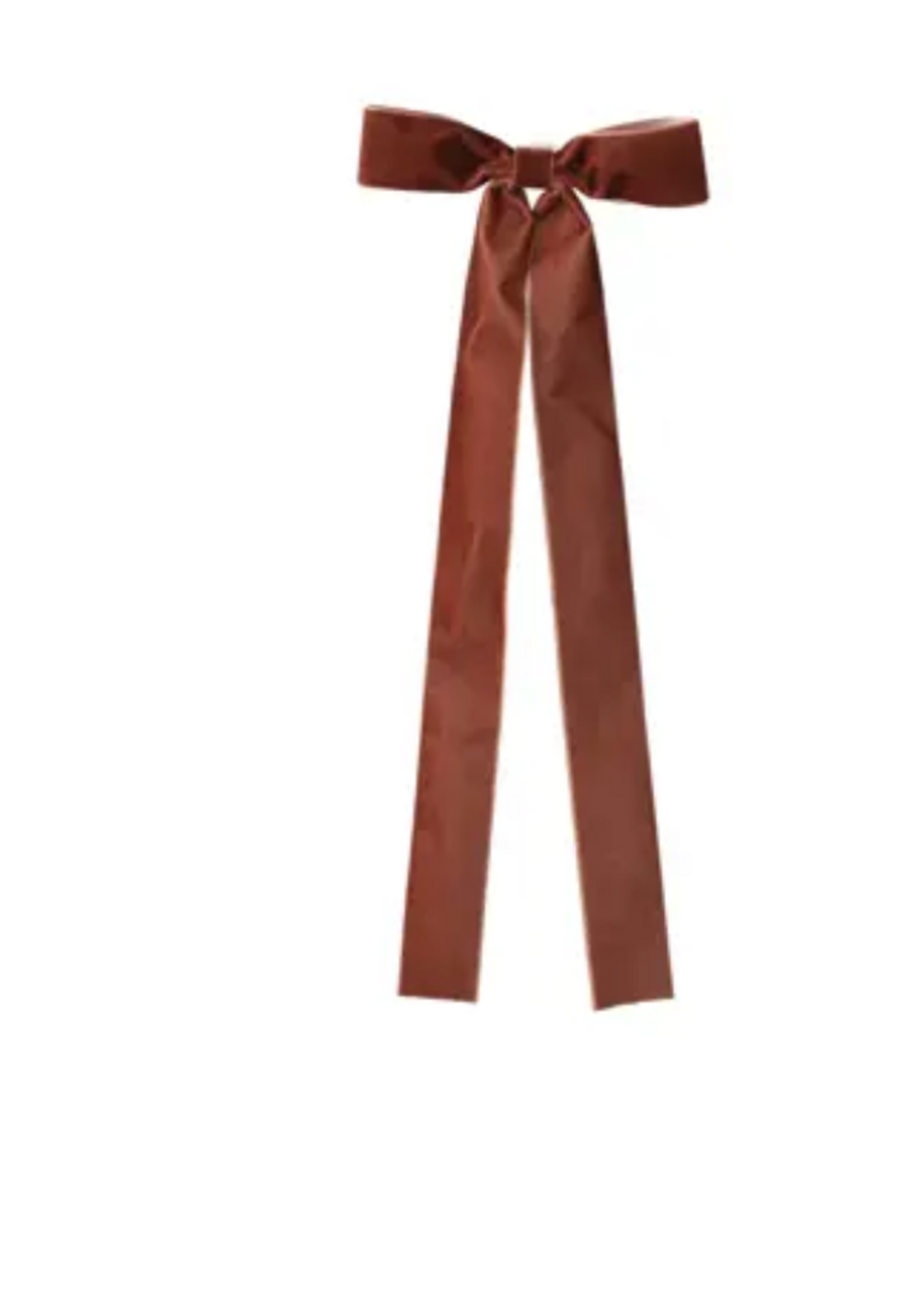 Decoris Velvet Pinky Brown  Bows - Set of 3 40cm