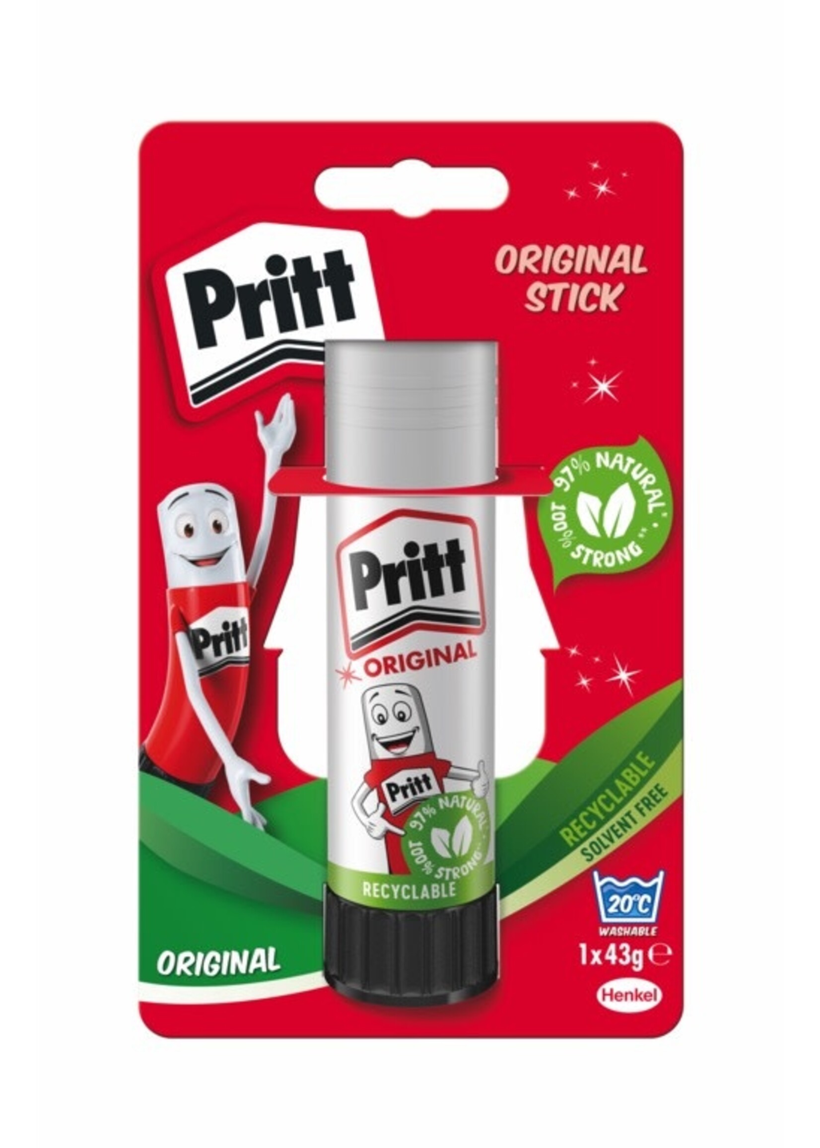 Pritt (henkel) Pritt Stick 43g Carded