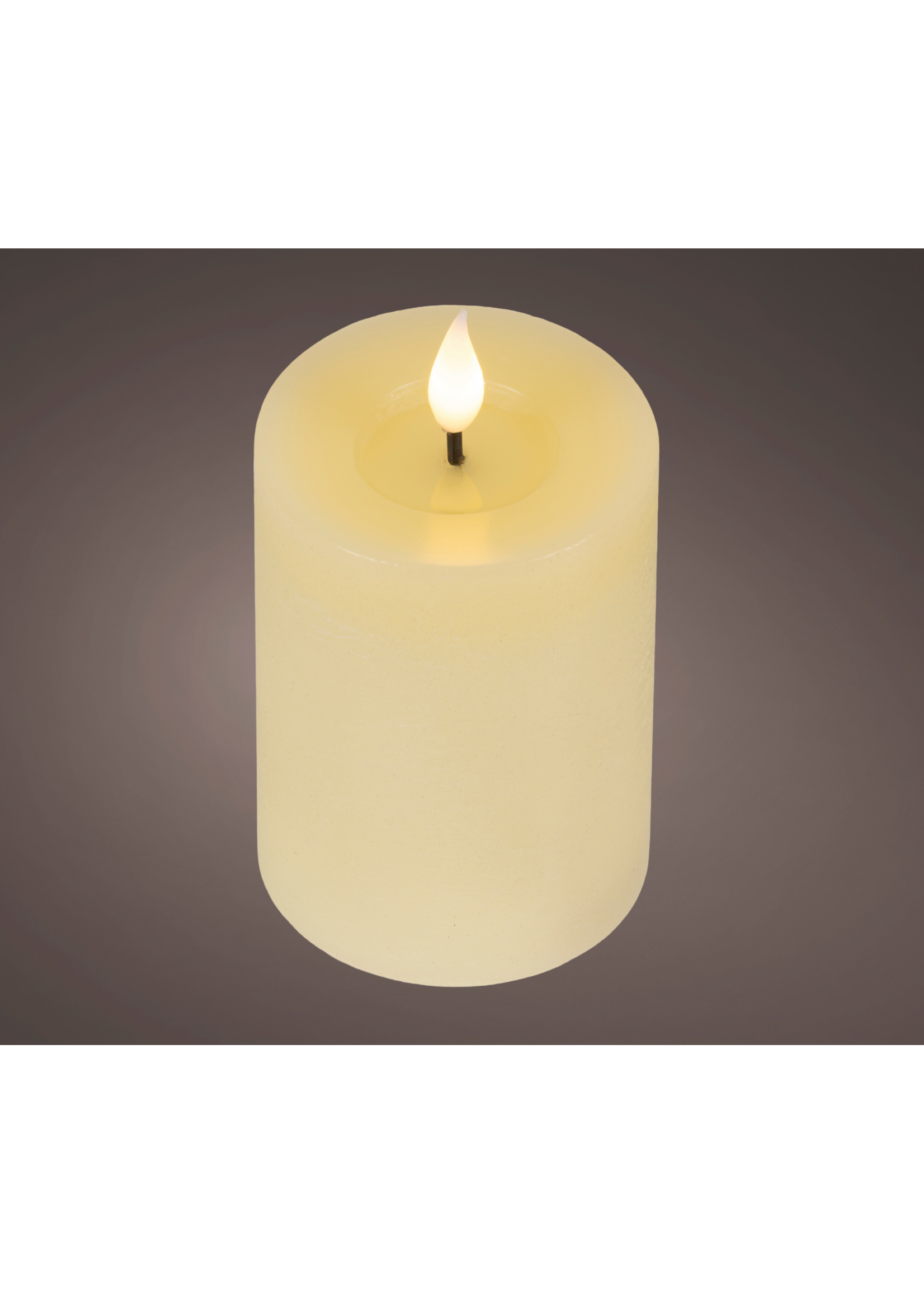 Lumineo Light Up Wax Candle LED 7.5x13.5cm