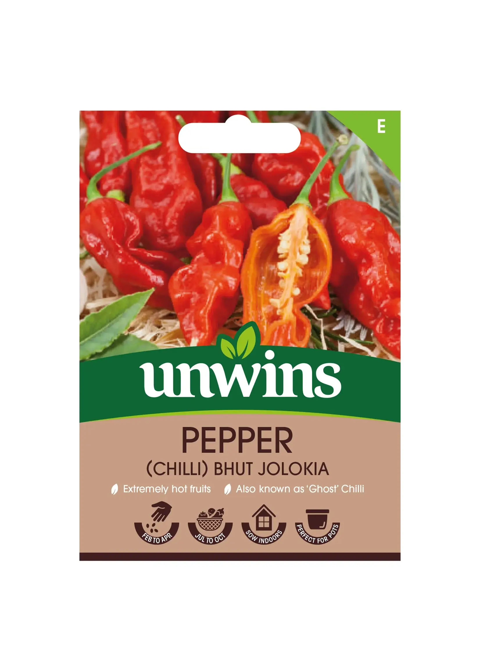 Unwins Pepper (Chilli) Bhut Jolokia