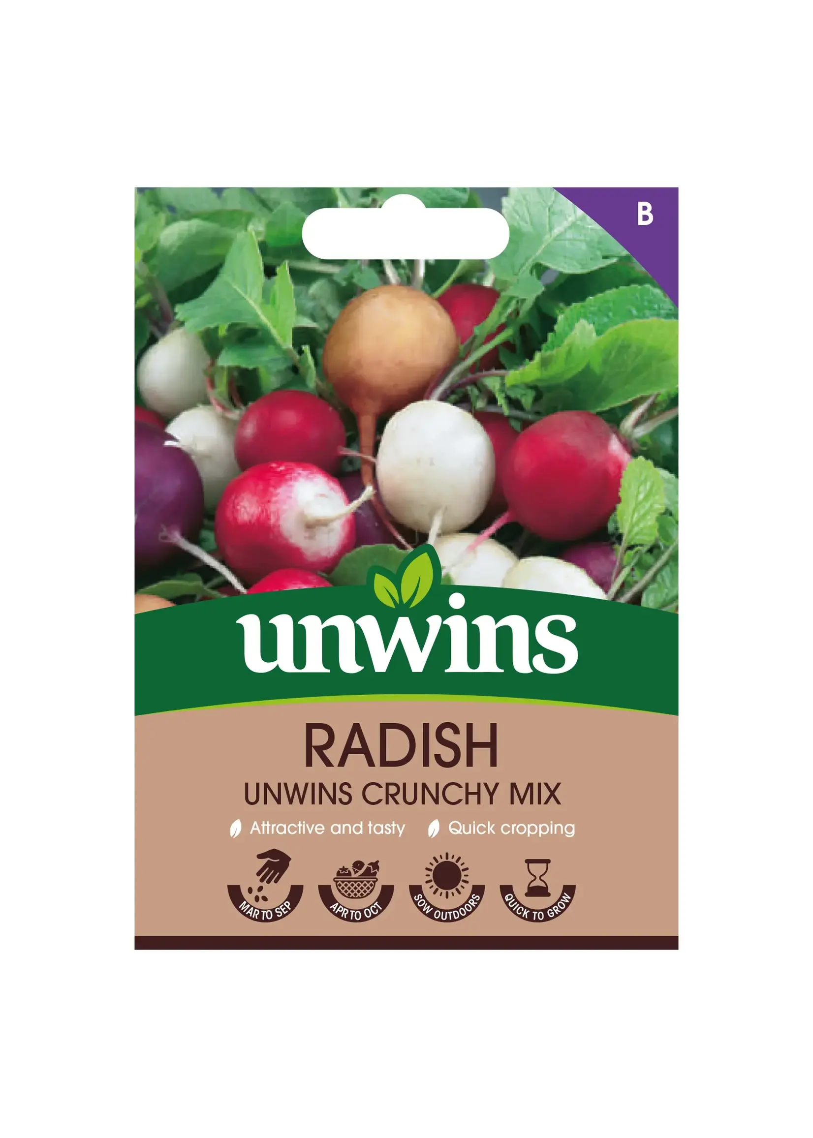 Unwins Radish - Unwins Crunchy Mix