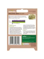 Unwins Sprouting Seeds Rocket