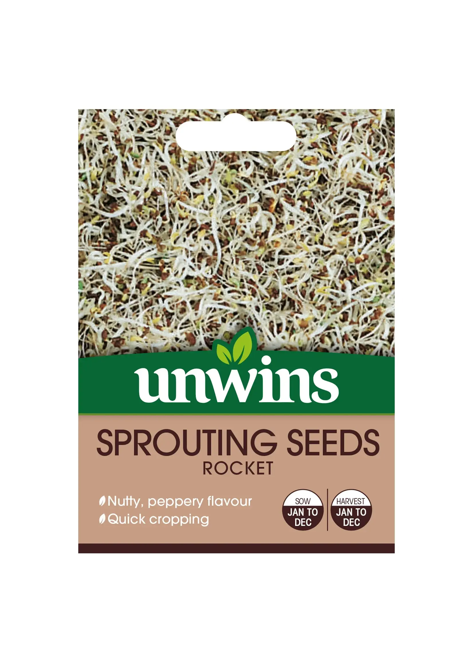 Unwins Sprouting Seeds Rocket