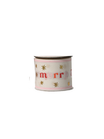 Decoris Wide Ribbon - Merry and Bright  200cm x 6.3cm