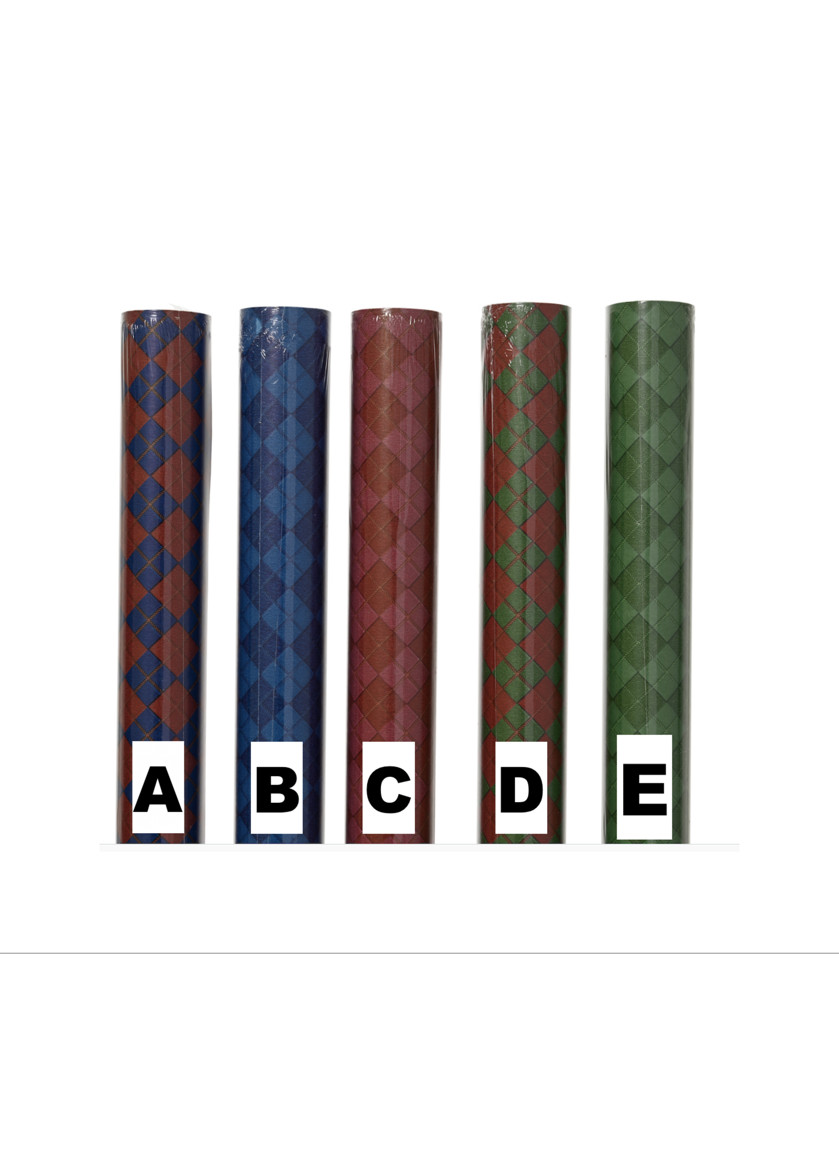 Decoris Harlequin Wrapping Paper 200cm *price is for one