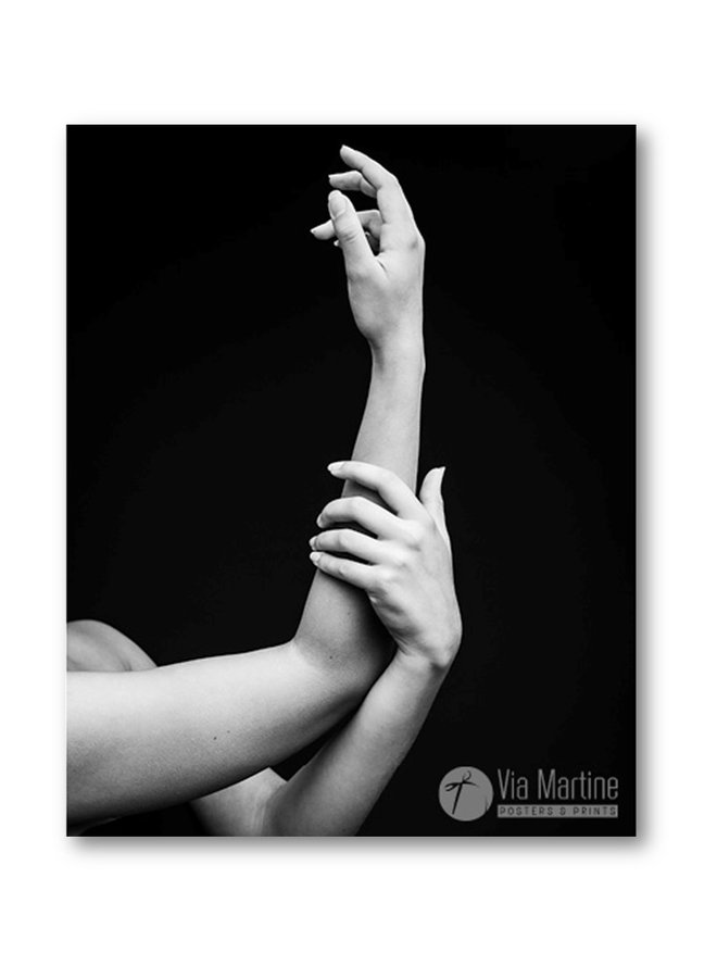 Poster Woman Hands