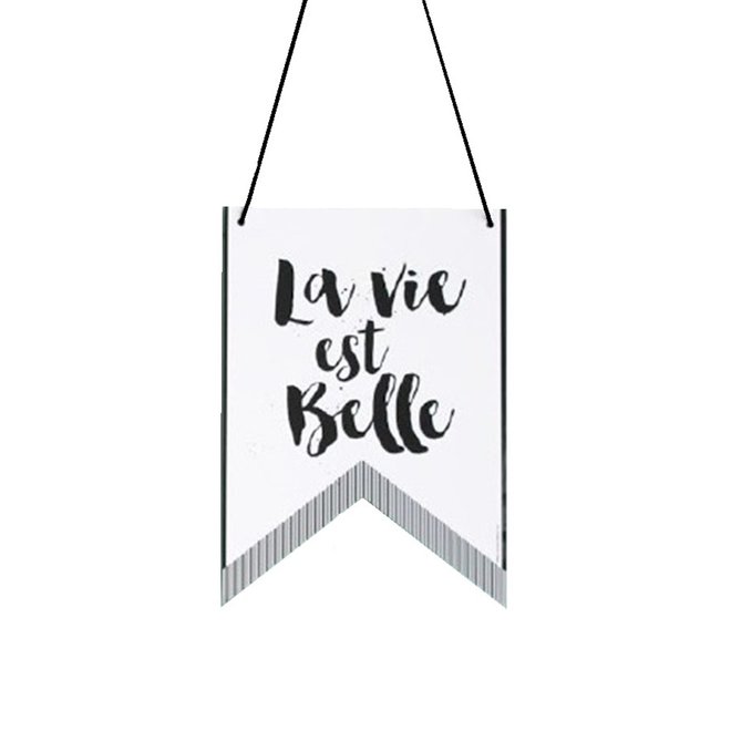 Wall Banner  La Vie - Oui