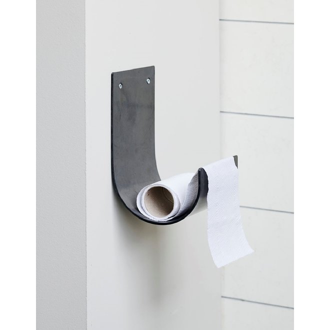 Toilet paper holder Simply Iron black