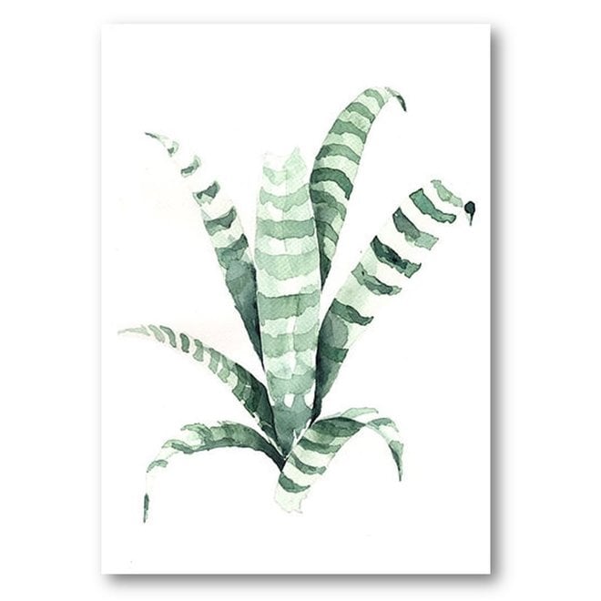 Poster Botanic Tiger