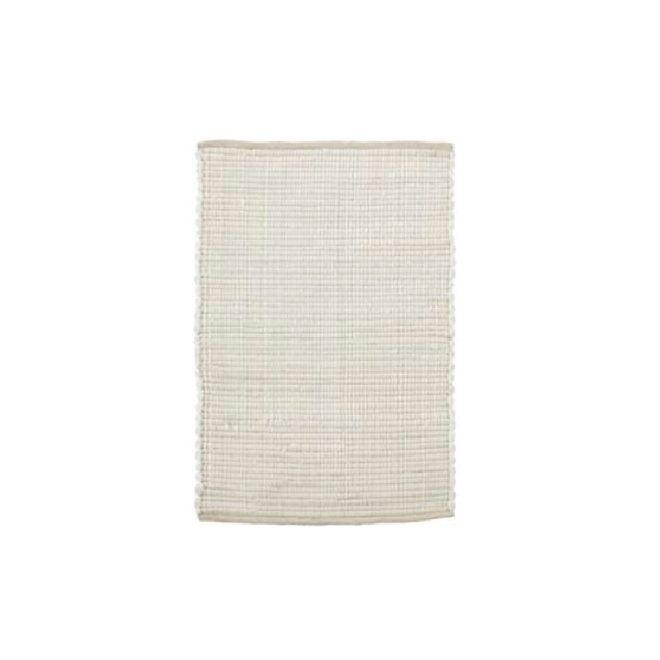 Rug Chindi white