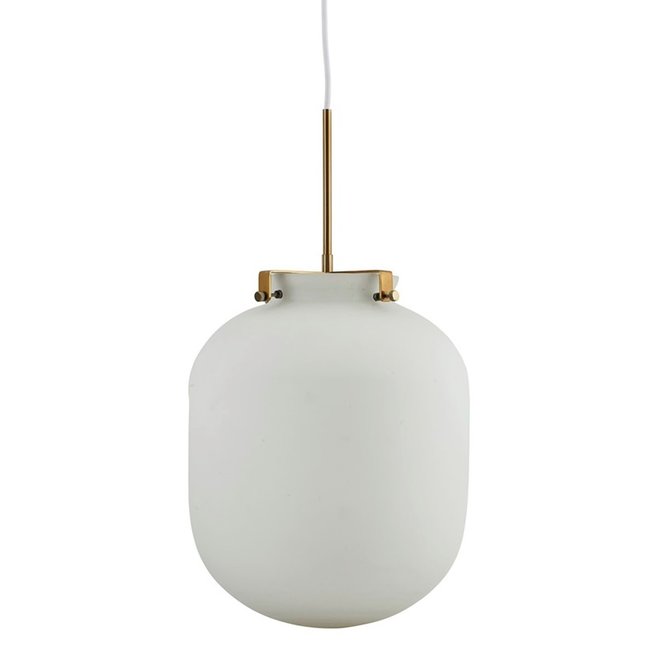 Pendant lamp Ball - white