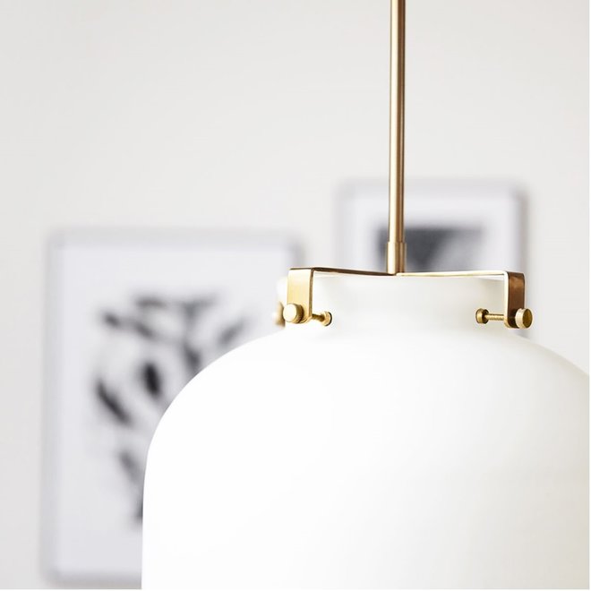 Pendant lamp Ball - white