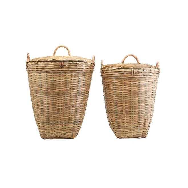 Basket, Tradition, with lid, set 2