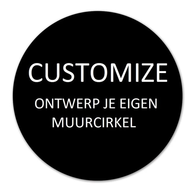 Muurcirkel Customize