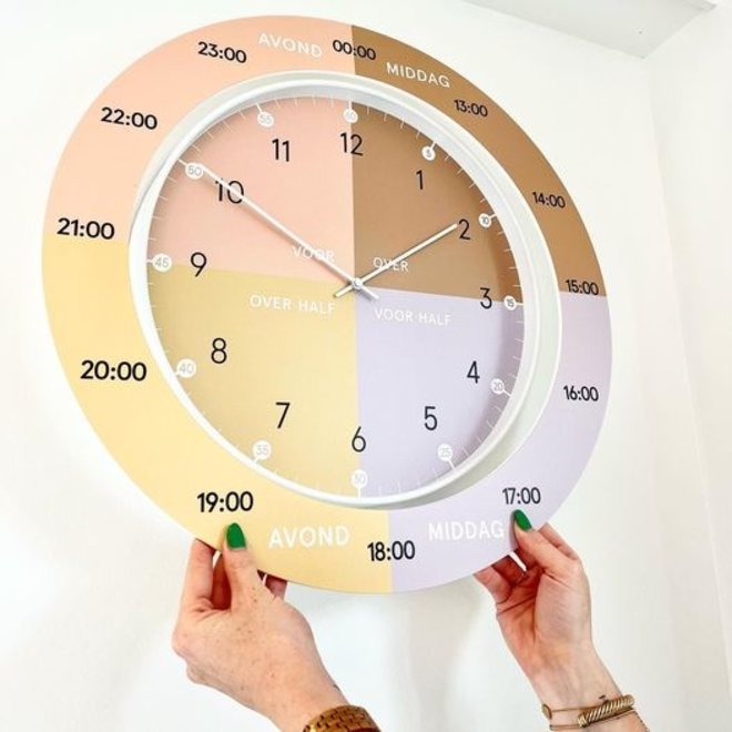 Learning clock Light Green