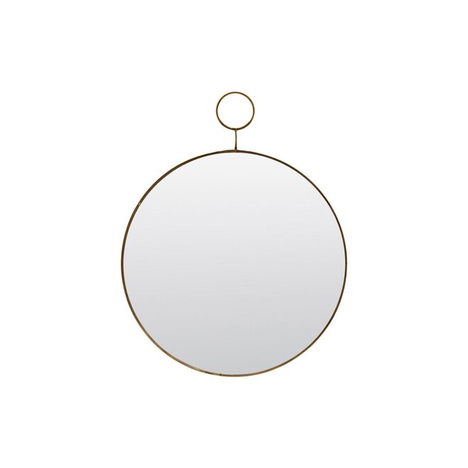 Mirror, The Loop, Brass, 32cm