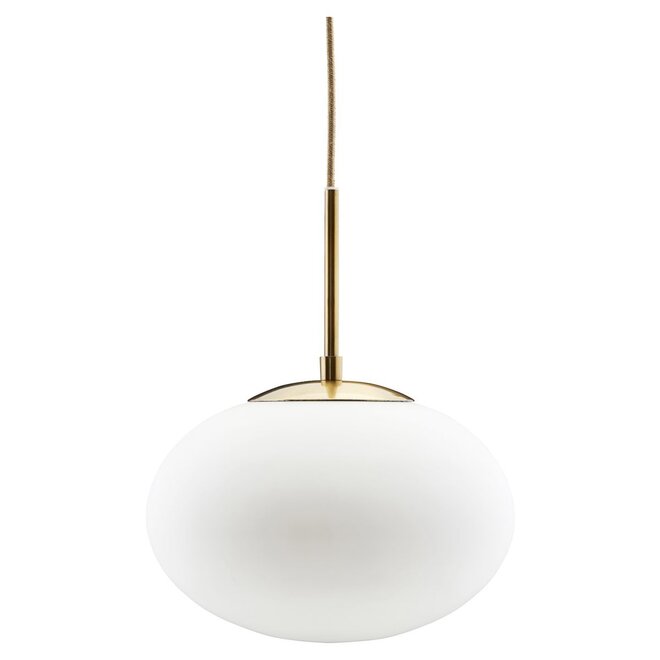 Lamp, Opal, White 30cm