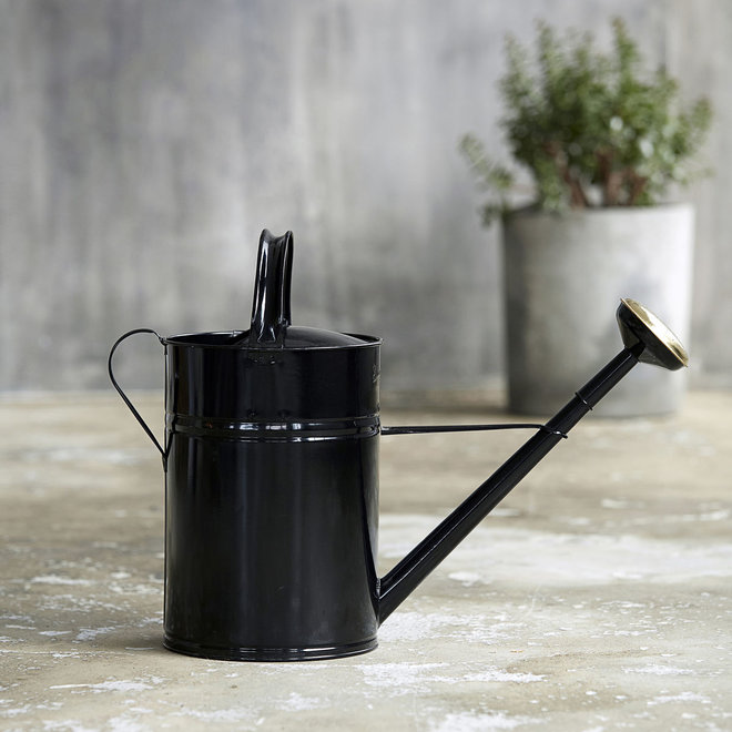 Watering can, Wan, Black, 10 Litres