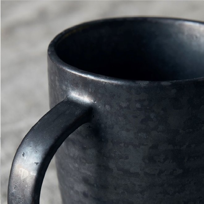 Mug Pion Black/Brown