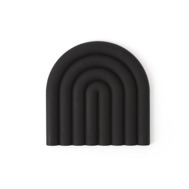 Rainbow Trivet - Black