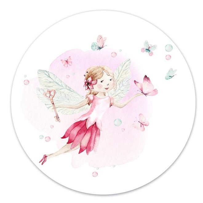 Wall Circle Fairy