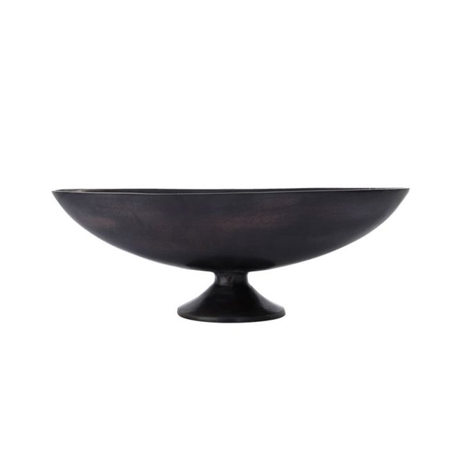 Bowl, Foy, Browned brass