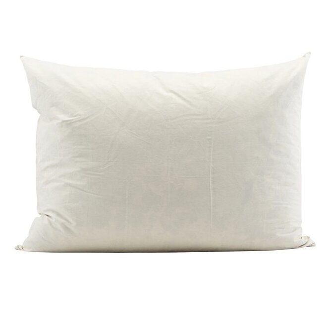 Pillow stuffing, White, 80x60cm
