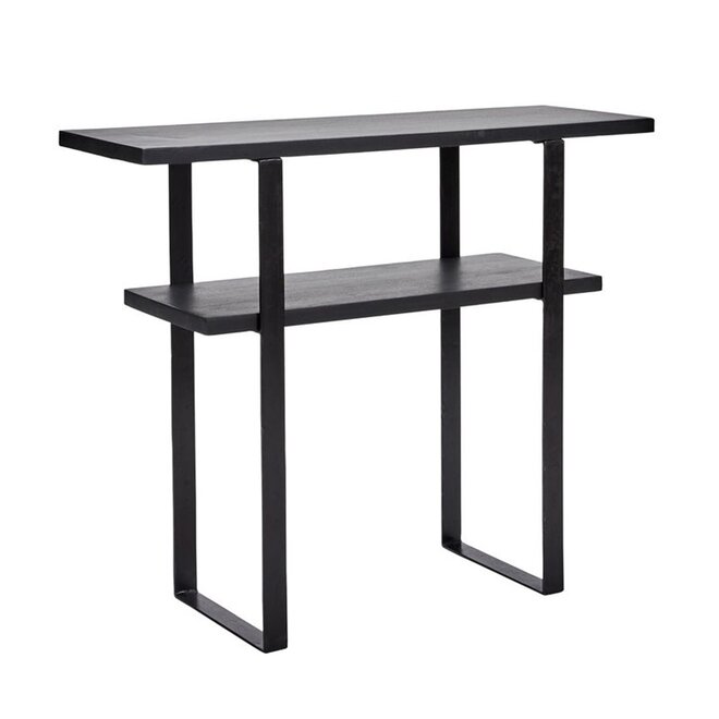 Console table, Woda, Black