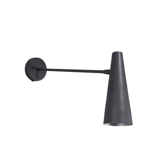 Wall lamp, Precise, Matte black, 47cm
